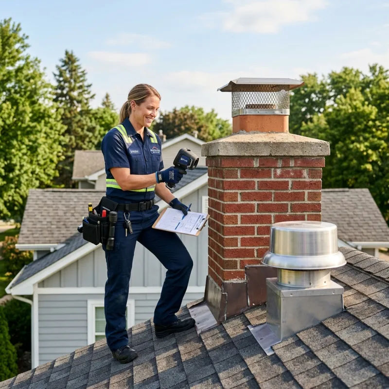 Technician removing a deceased bird from an indoor space in St Albans Park